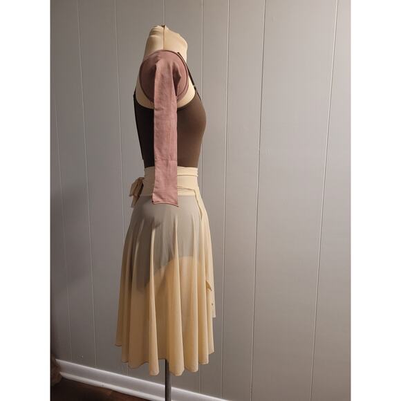 Custom Dyed Tights as Leg Warmers or Sleeves - Picture 4 of 6